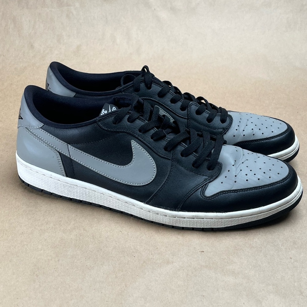Nike Jordan 1 Retro Low OG 'Shadow' 2015 705329-003 Men's 15